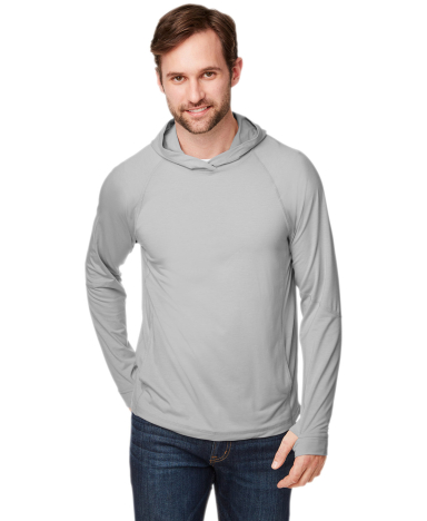 North End NE105 Unisex JAQ Stretch Performance Hoo in Platinum
