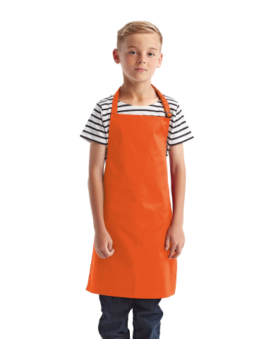 Artisan Collection by Reprime RP149 Youth Apron in Orange