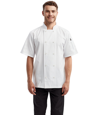 Artisan Collection by Reprime RP656 Unisex Short-S in White