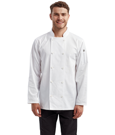 Artisan Collection by Reprime RP657 Unisex Long-Sl in White