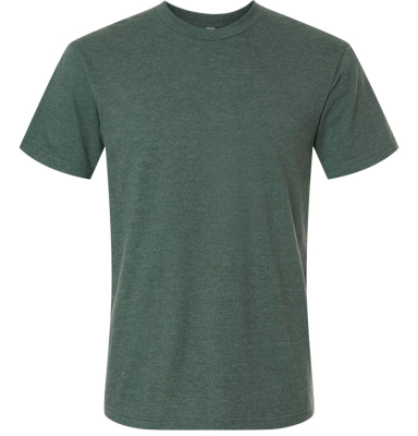 American Apparel 2001CVC Unisex CVC T-Shirt in Heather forest