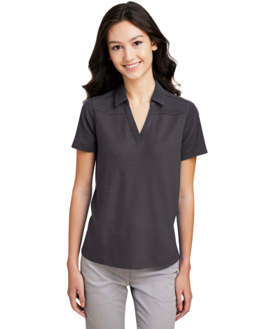 Core 365 CE112CW Ladies' Fusion ChromaSoft Colorbl in Carbon/ carbon heather