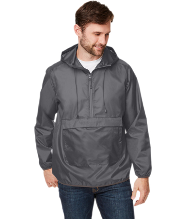 Team 365 TT77 Adult Zone Protect Packable Anorak J in Sport graphite