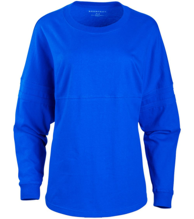 Boxercraft BW3514 Ladies' Oversized Pom Pom Jersey in Electric royal