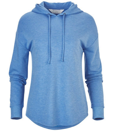 Boxercraft BW5301 Ladies' Dream Fleece Pullover Ho in Blue heather
