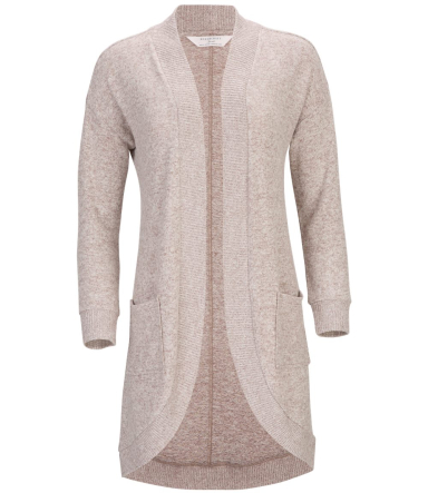 Boxercraft BW1103 Ladies' Cuddle Fabric Cardigan in Espresso heather