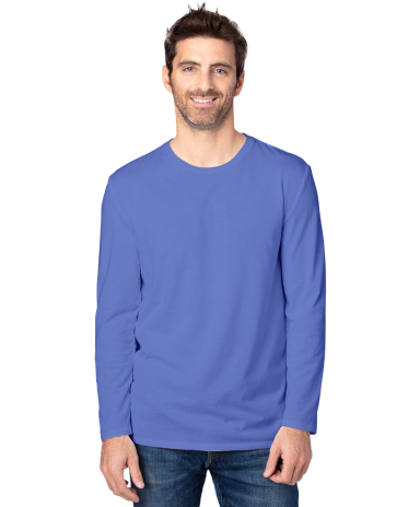 Threadfast Apparel 180LS Unisex Ultimate Long-Slee in Denim