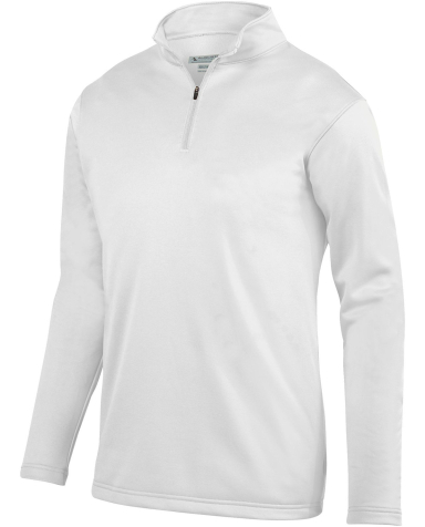 Augusta Sportswear 5508 Youth Wicking Fleece Quart in White