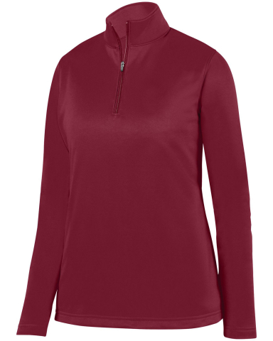 Augusta Sportswear 5509 Ladies' Wicking Fleece Qua in Cardinal