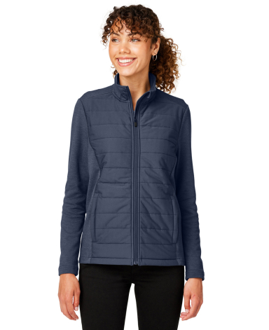 Devon and Jones DG704W New Classics® Ladies' Char in Navy melange/ navy