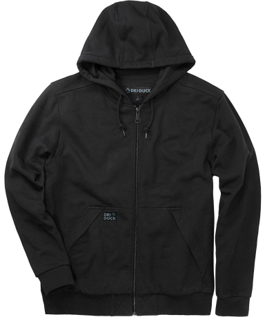 DRI DUCK 7348 Men's Mission Full-Zip Fleece in Black