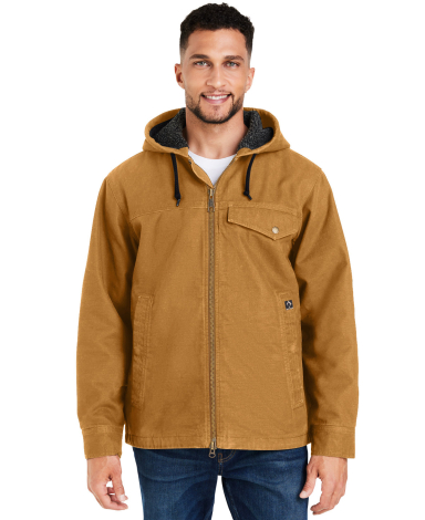 DRI DUCK 5033 Men's Quest Lifestyle Canvas Jacket in Saddle