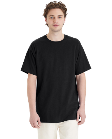 Hanes 5280T Men's Tall Essential-T T-Shirt in Black