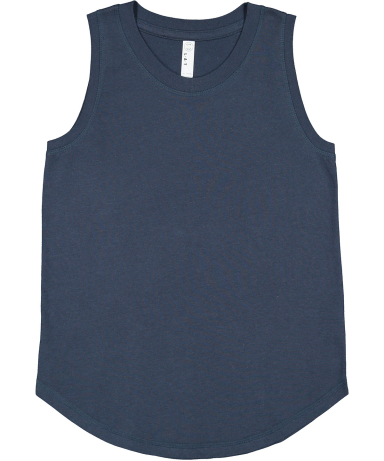 LA T 2692 Youth Relaxed Tank in Denim