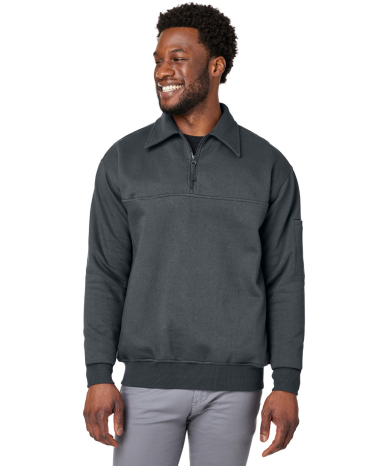 Harriton M712 Men's ClimaBloc™ Heavyweight Tacti in Dark charcoal