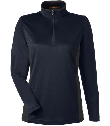 Harriton M786W Ladies' Flash Snag Protection Plus in Dark navy/ dark charcoal