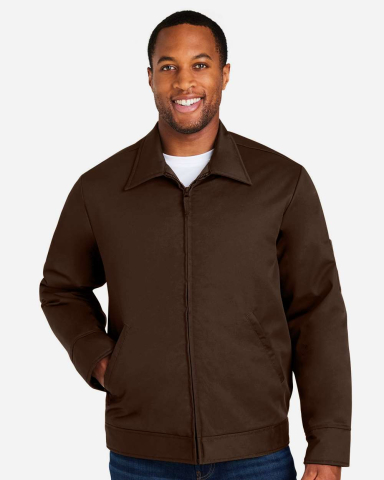 Harriton M721 Unisex ClimaBloc® Station Jacket in Dark mocha