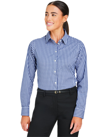 Devon and Jones DG536W CrownLux Performance® Ladi in Navy/ white