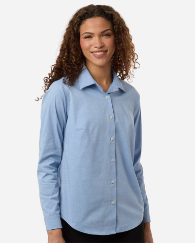 Devon and Jones DG505W CrownLux Performance® Ladi in Light blue melange