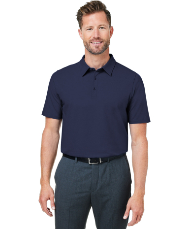 Devon and Jones DG120 Men's Raleigh Stretch Polo in Navy