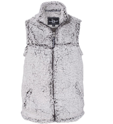 Boxercraft Q11 Women's Sherpa Vest in Frosty grey