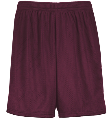 Augusta Sportswear 1850 Men's Modified 7" Mesh Sho in Maroon
