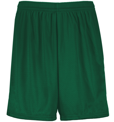 Augusta Sportswear 1851 Youth Modified Mesh Shorts in Dark green