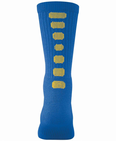 Augusta Sportswear 6091 Colorblocked Crew Socks in Royal/ gold