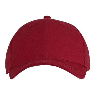 Big Accessories BX002Y Youth Brushed Twill Cap in Red