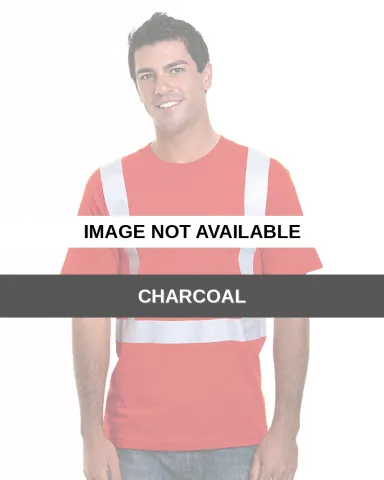 Bayside Apparel 3755 Unisex USA-Made Hi-Visibility Charcoal