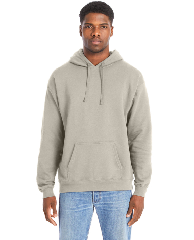 Hanes RS170 Unisex Perfect Sweats Hooded Sweatshir in Sand