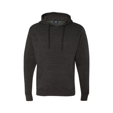 J America 8620 Men's Cloud Fleece Hooded Sweatshir in Charcoal heather