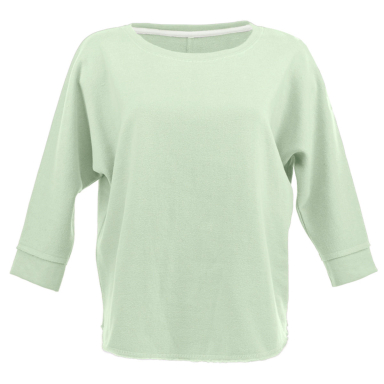 J America 8685 Women's Lounge Fleece Dolman Crewne in Julep