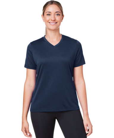 Team 365 TT15W Women's Zone Performance Mesh T-Shi in Sport dark navy