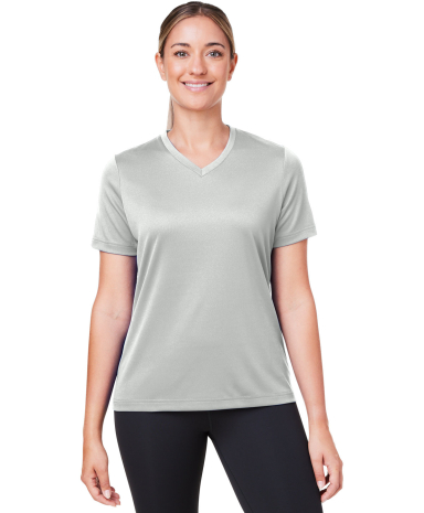 Team 365 TT15W Women's Zone Performance Mesh T-Shi in Sport silver