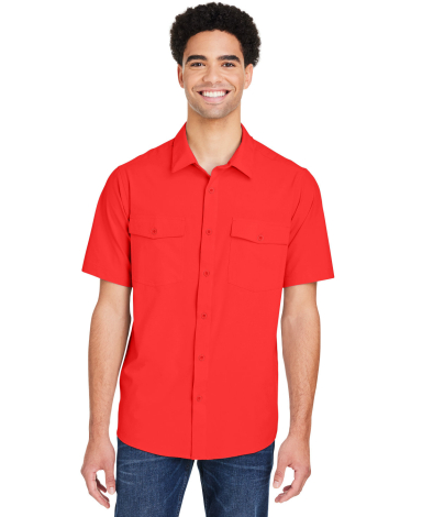 Core 365 CE510 Men's Ultra UVP® Marina Shirt in Marina red