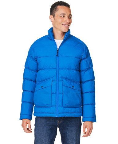 Core 365 CE720 Men's Inspire Puffer Jacket in True royal