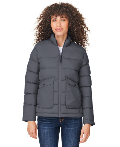 Core 365 CE720W Women's Inspire Puffer Jacket in Carbon
