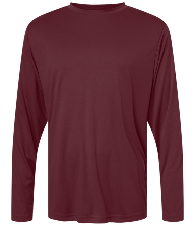 Core 365 CE10L Unisex Capital Long Sleeve Performa in Burgundy