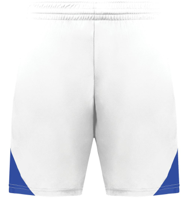 Augusta Sportswear 1737 Youth Step-Back Basketball in White/ royal
