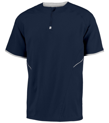 Russell Athletic 872RVM Unisex Dri-Power® Short S in Navy/ white