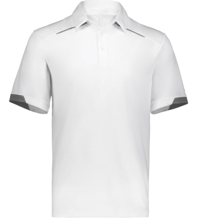 Russell Athletic R20DKM Men's Legend Polo in White