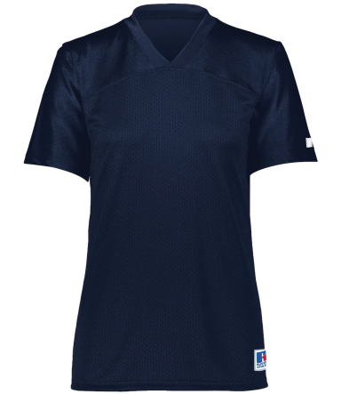 Russell Athletic R0593X Women's Solid Flag Footbal in Navy