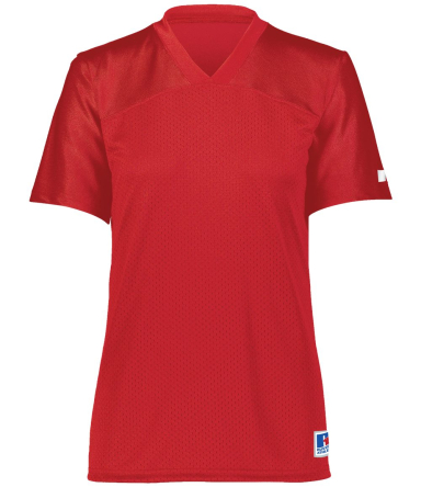 Russell Athletic R0593X Women's Solid Flag Footbal in True red