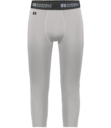 Russell Athletic R23CPM Unisex CoolCore® Compress in Grid iron silver