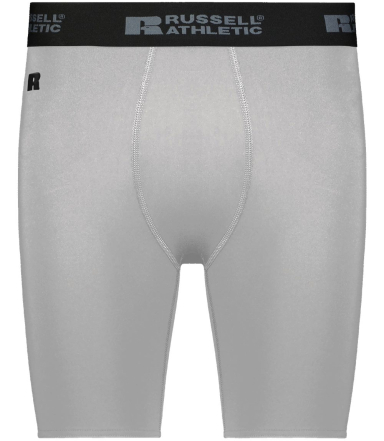 Russell Athletic R24CPM Unisex CoolCore® Compress in Grid iron silver