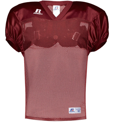 Russell Athletic S096BM Unisex Stock Practice Jers in Cardinal
