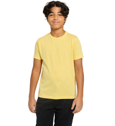 Threadfast Apparel T1000B Youth Epic Cotton T-Shir in Bright yellow