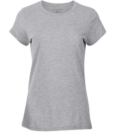 Boxercraft BW2104 Women's Essential T-shirt in Oxford heather