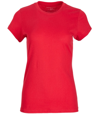 Boxercraft BW2104 Women's Essential T-shirt in True red